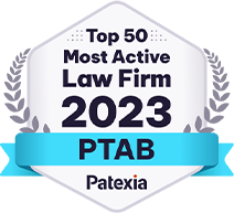 Top 50 Most Active Law Firm 2023 | PTAB | Patexia