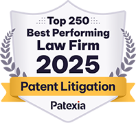 Top 250 Best Performing Law Firm 2025 | Patent Litigation | Patexia