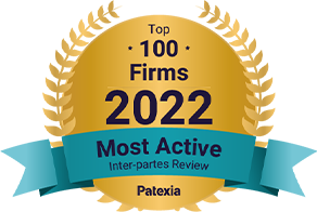 Top 100 Firms 2022 | Most Active Inter-Partes Review | Patexia