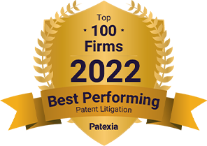 Top 100 Firms 2022 | Best Performing Patent Litigation | Patexia