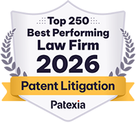 Top 250 Best Performing Law Firm 2026 | Patent Litigation | Patexia