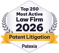 Top 250 Most Active Law Firm 2026 | Patent Litigation | Patexia