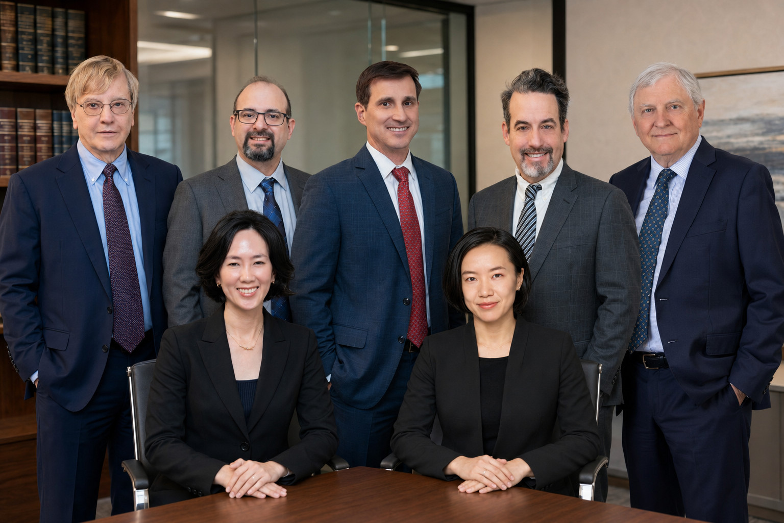 Group Photo of professionals at PV Law LLP